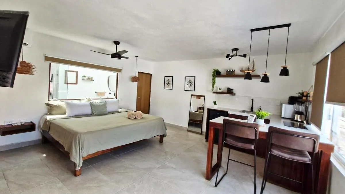 Lägenhet Comfortable Studio With Pool In The Best Location Cancún